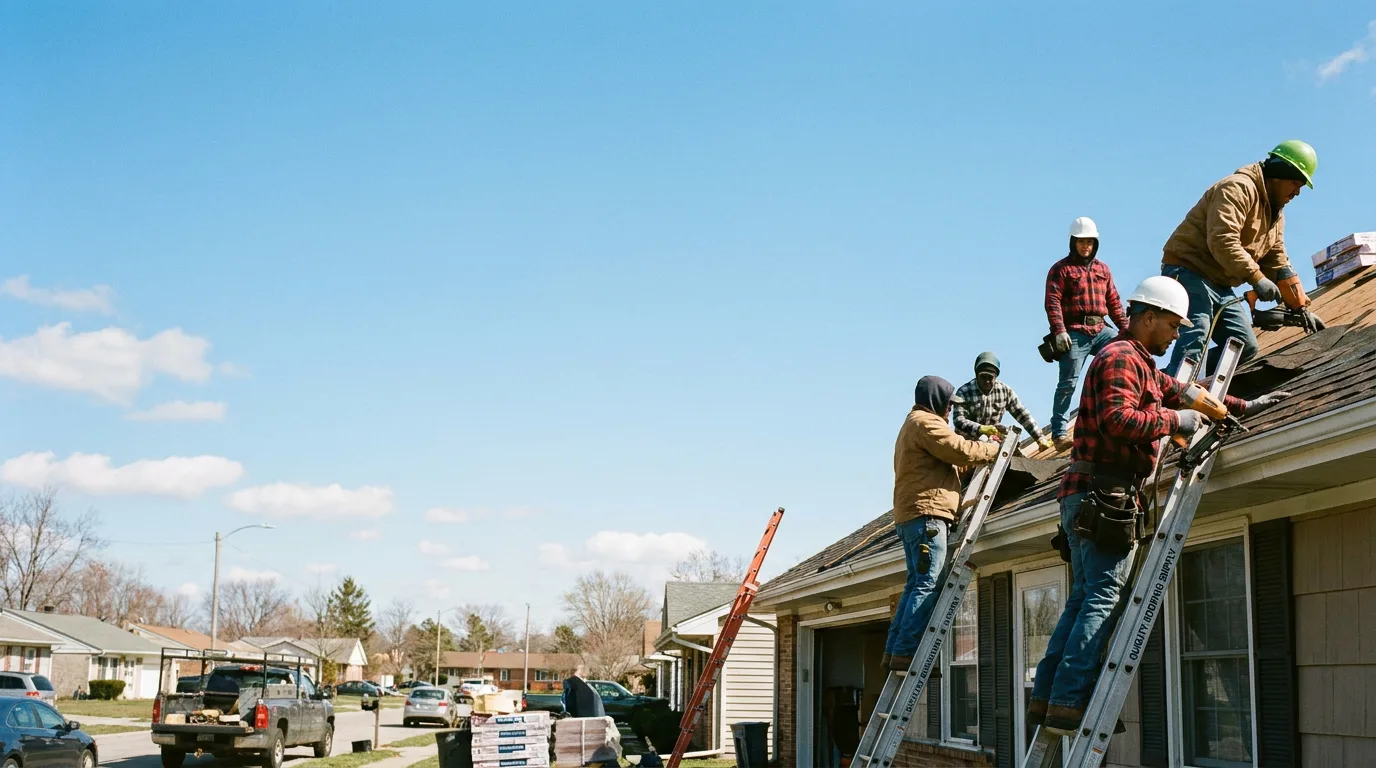 Roofing in Saint Louisville, OH near me